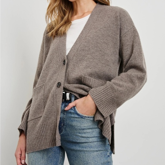 Rails Women’s Perry Mink Cardigan Sweater with Oversized Fit Small - Picture 1 of 12